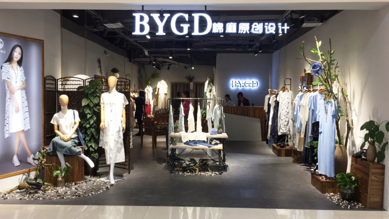 商场实体店铺展示